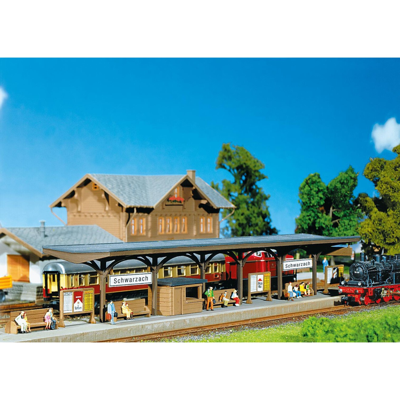 Faller 222126 Platforms 2/ N Scale Building Kit - Maquette Échelle N Multicolore
