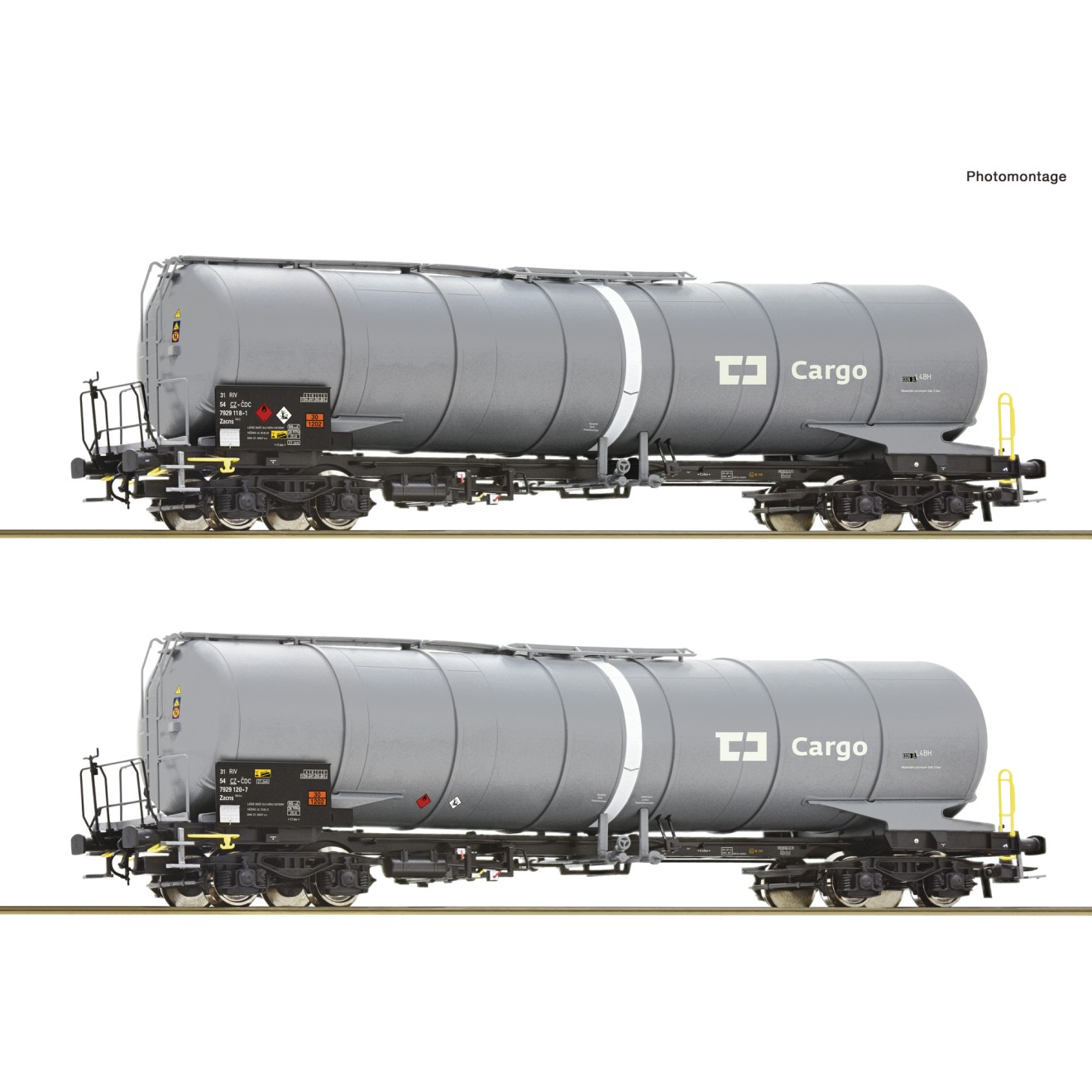 Roco 76003 - 2-tlg. Set: Kesselwagen, CD, Modellbau Fischer günstige ...