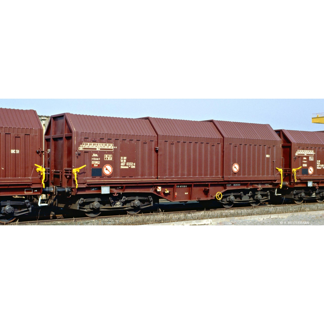 Brawa 50999 - H0 Teleskophaubenwagen Shimmns708 DR, Modellbau Fischer ...