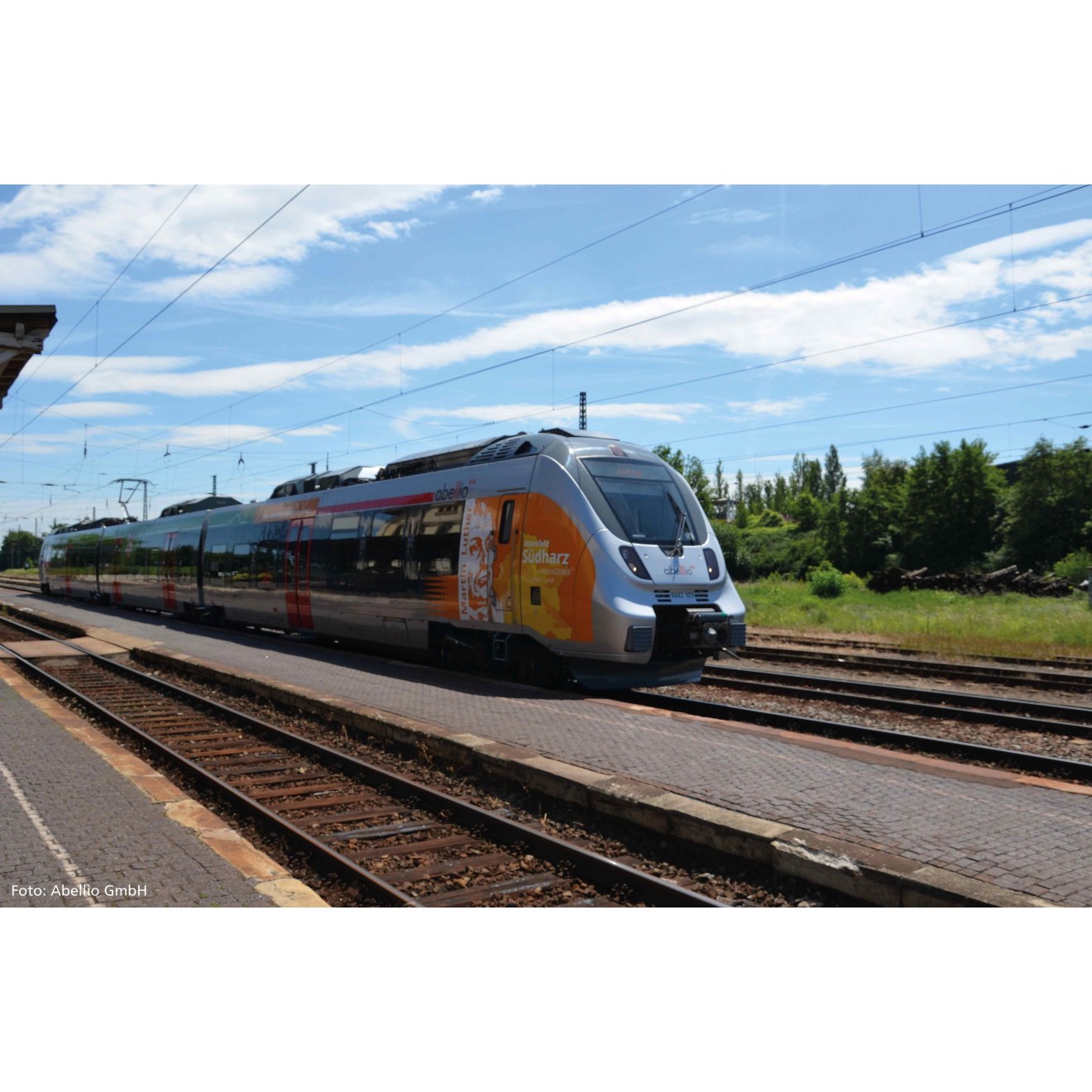 Piko 47246 - TT-E-Triebwg. 3tlg. Abellio VI + DSS PluX16, Modellbau ...