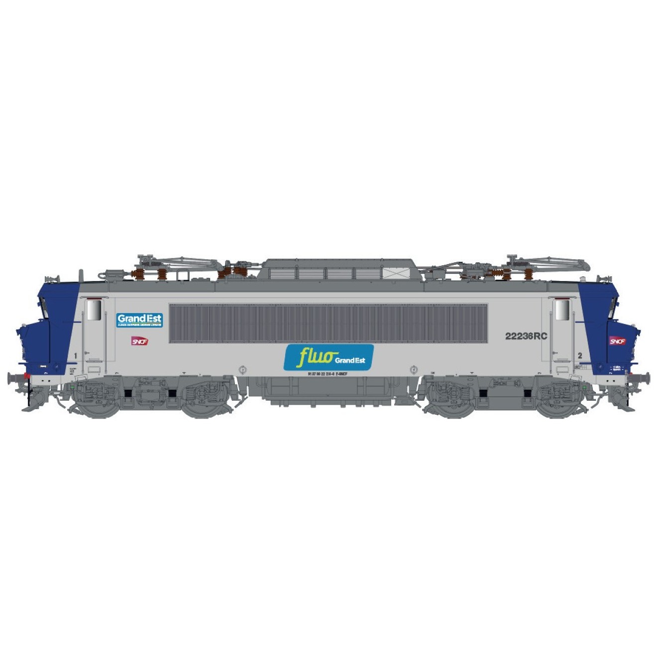 LS Models LS11060 - E-Lok BB 22236 RC SNCF, Ep.VI, FluoGrand-Est ...