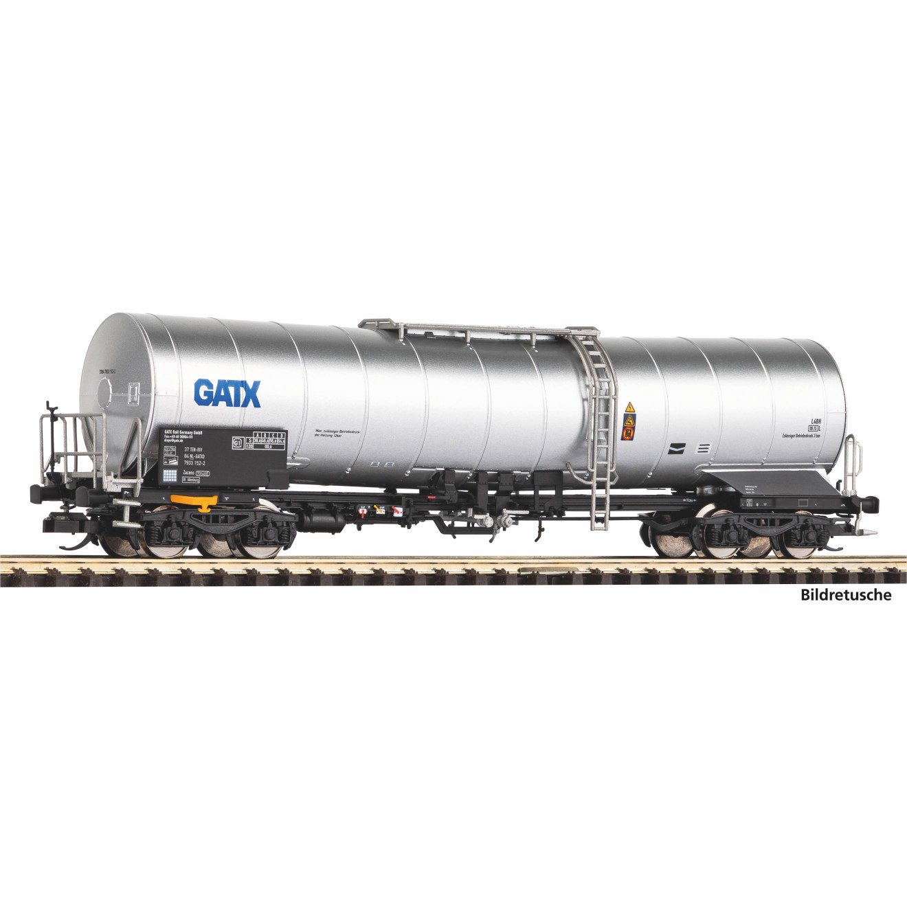 Piko 47783 - TT-Chemiekesselwg. GATX VI neue Wagennummer, Modellbau ...