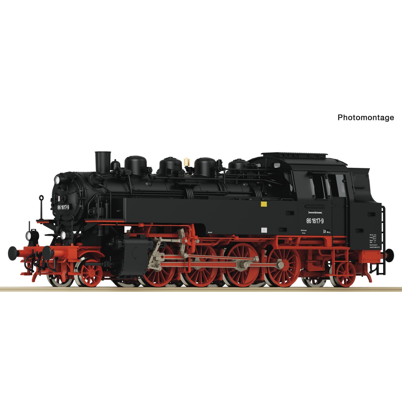 Roco 7110027 - Dampflok BR 86 DR Snd., Modellbau Fischer günstige ...