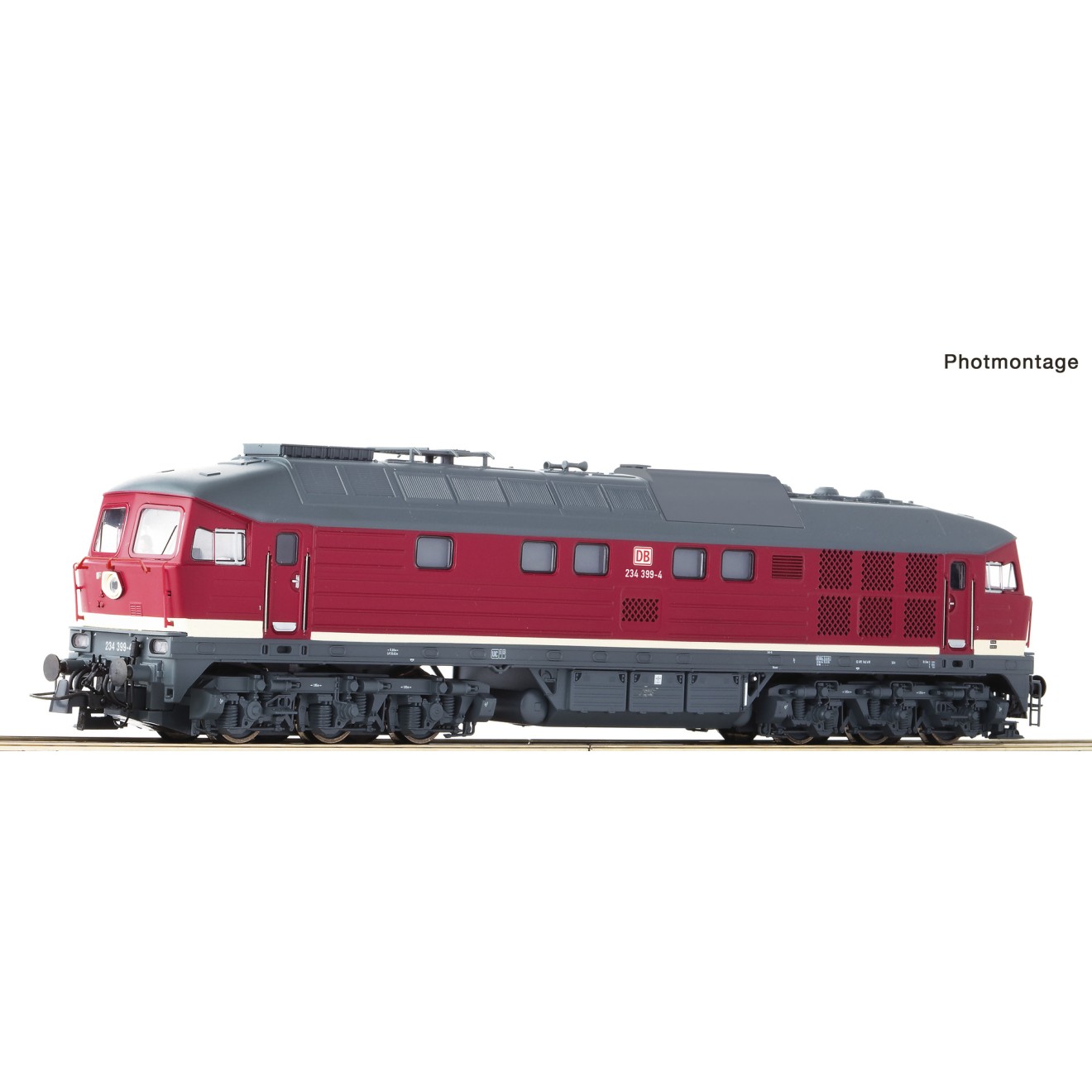 Roco 7300094 - Diesellok BR 234 altrot DB AG DC, Modellbau Fischer ...