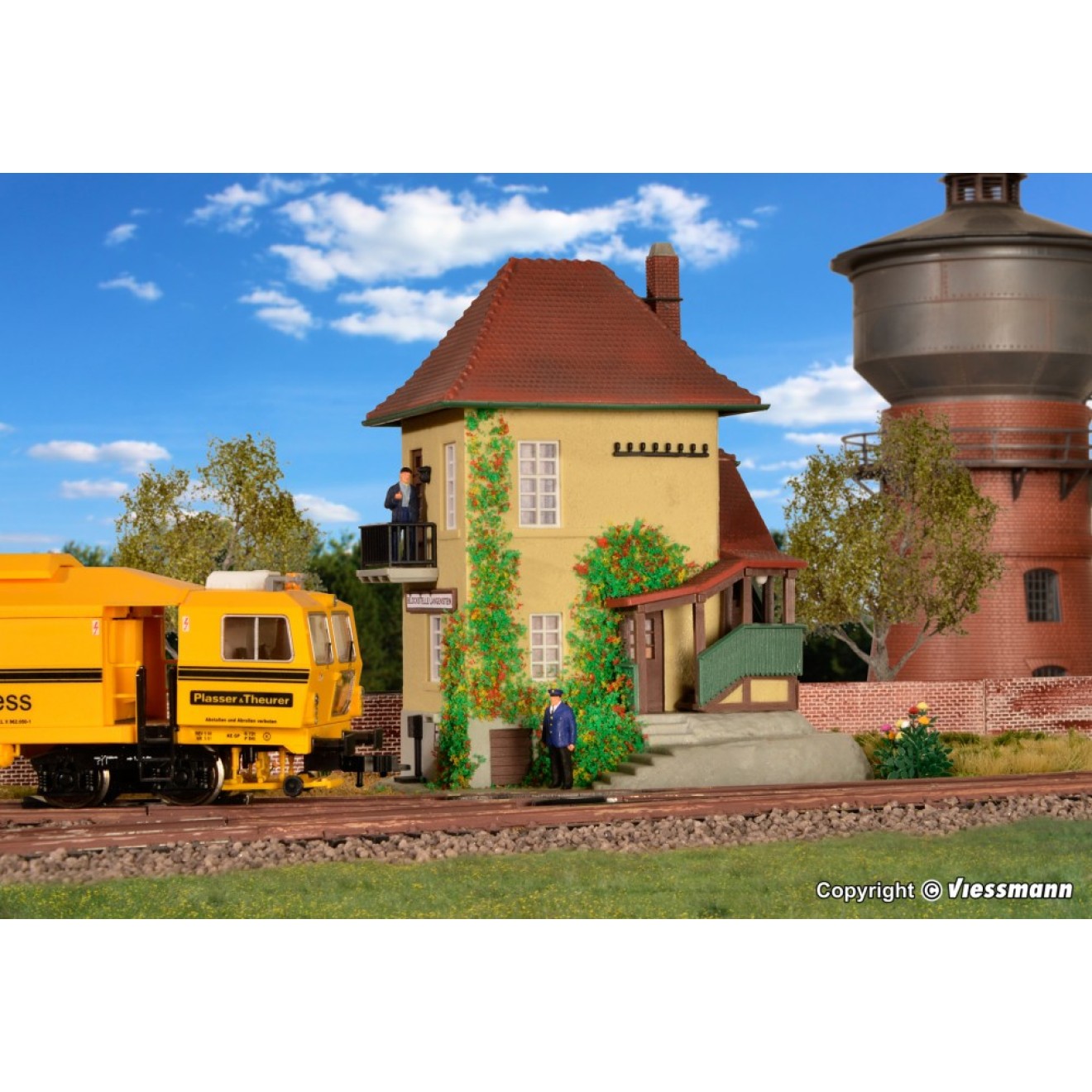 Kibri 39319 H0 Blockstelle Langenstein – Modellbau-Gebäude Für Modelleisenbahn