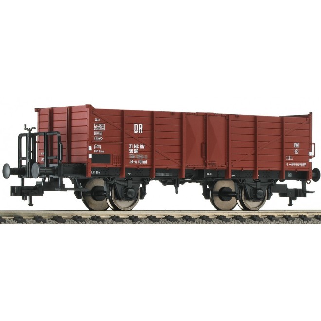 Fleischmann 521610 - Offener Güterwagen mit Bremserbühne Bauart El-u (Omu), DR