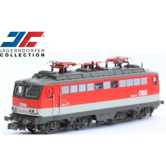 Jägerndorfer 64050 - E-Lok BR1142.651, ÖBB Ep.V, Valousek m. runden Scheinwerfern