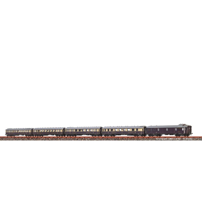 Brawa 46466 - H0 PEW Rheingold DRG II DC ex