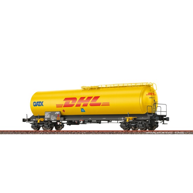 Brawa 67260 - N KEW Uia GATX VI DHL