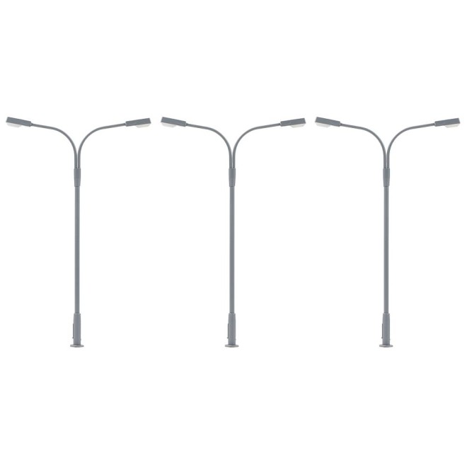 Faller 180120 - LED-Kofferleuchte, zweiarmig,