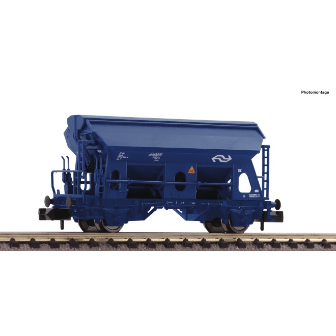 Fleischmann 830359 - Schwenkdachwagen, blau