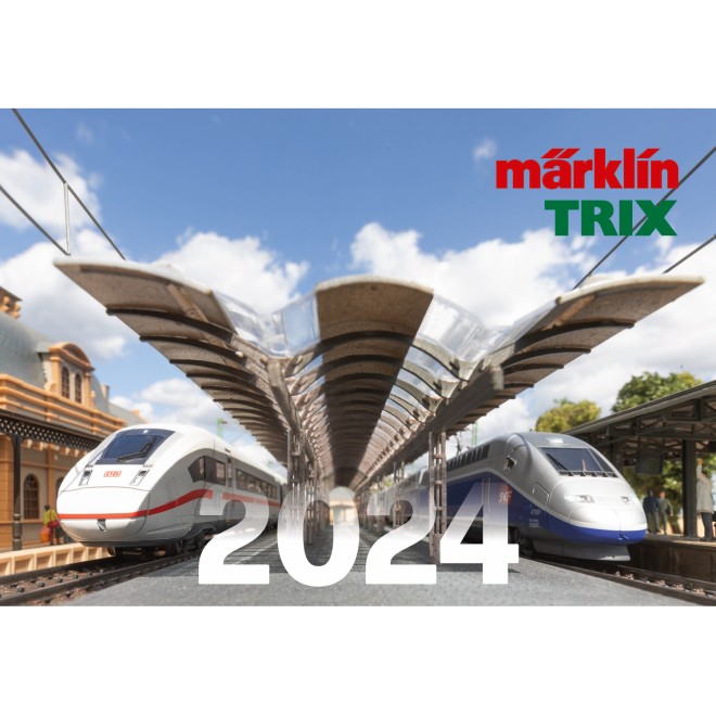 Märklin 19855 - Wandkalender Märklin/Trix'24