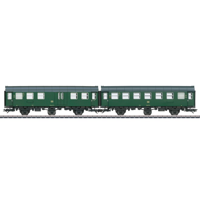 Märklin 43196 - Umbauwagen-Paar 2.Kl.+Gep.