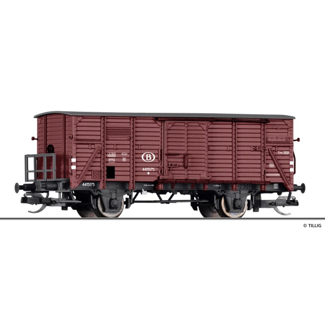Tillig 17934 - Gedeckter Güterwagen SNCB