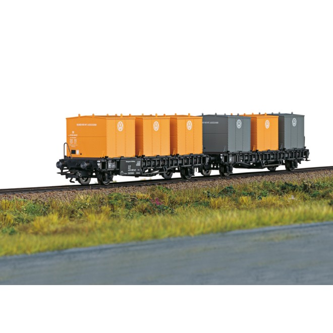 Trix 24162 - Behältertransport-Doppelwagen