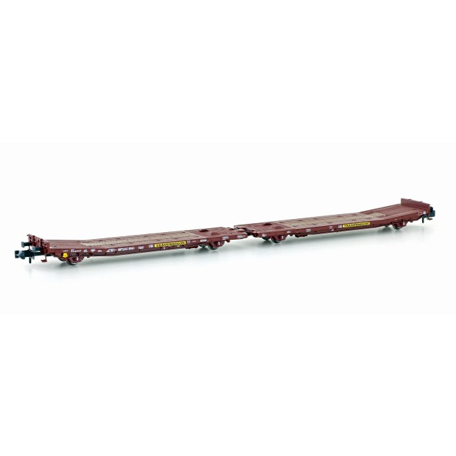 Hobbytrain H23784 - Doppelflachwagen TWA 800A Laadks DB/TWA Ep.V