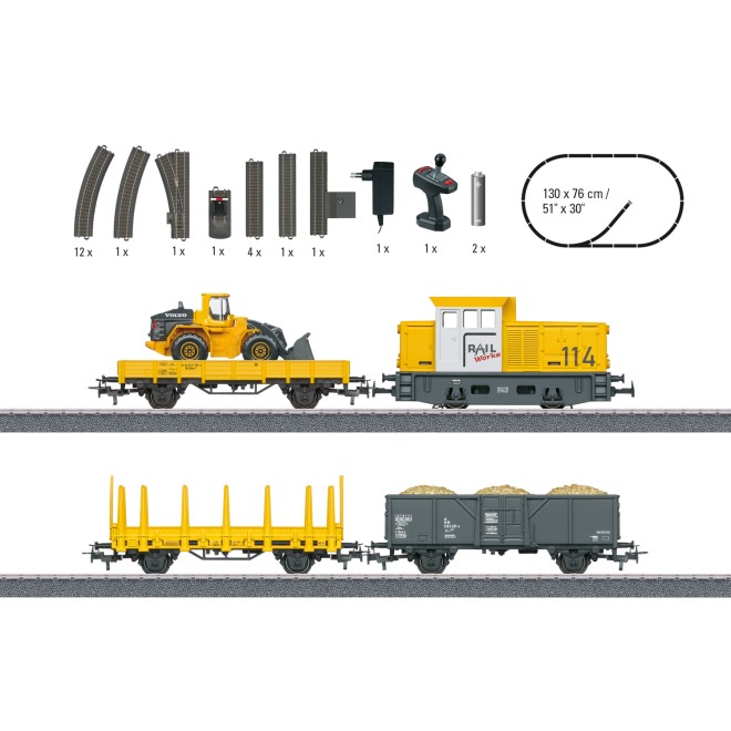 Märklin 29188 - Startpackung Baustelle