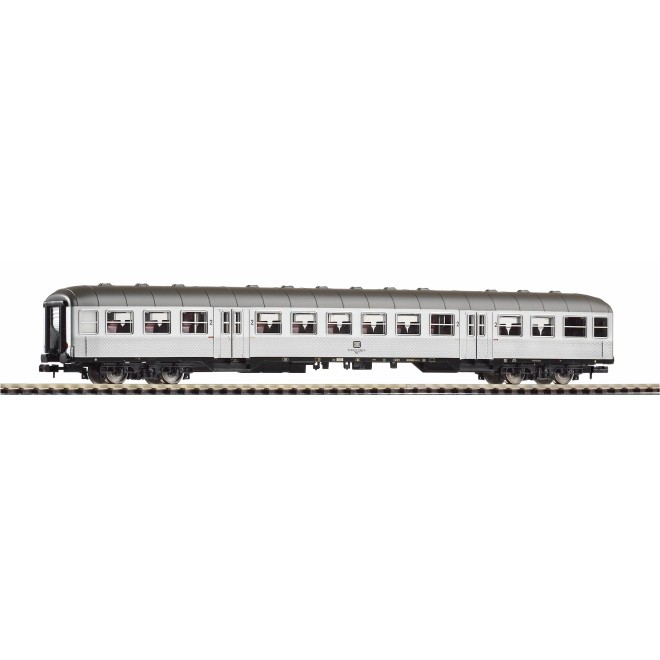 Piko 40649 - N-Personenwg. Silberling 2. Kl. DB IV schwarzer Rahmen