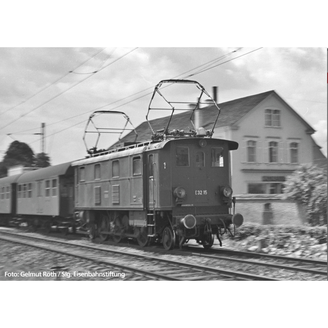 Piko 51419 - ~E-Lok/Sound E 32 15 DB III + PluX22 Dec.