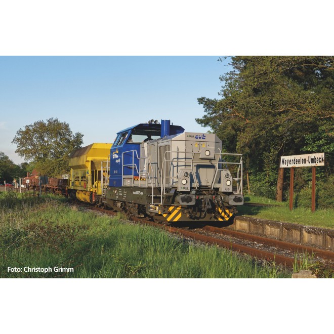 Piko 52673 - ~Diesellok Vossloh G6 EVB VI MTU + PluX22 Dec.
