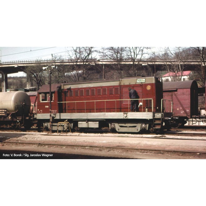 Piko 52929 - Diesellok/Sound T435 Rot ČSD III + PluX22 Dec.