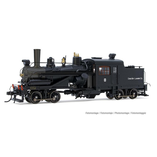 Rivarossi HR2947S - Heisler Dampflokomotive, mit Digital-Sound