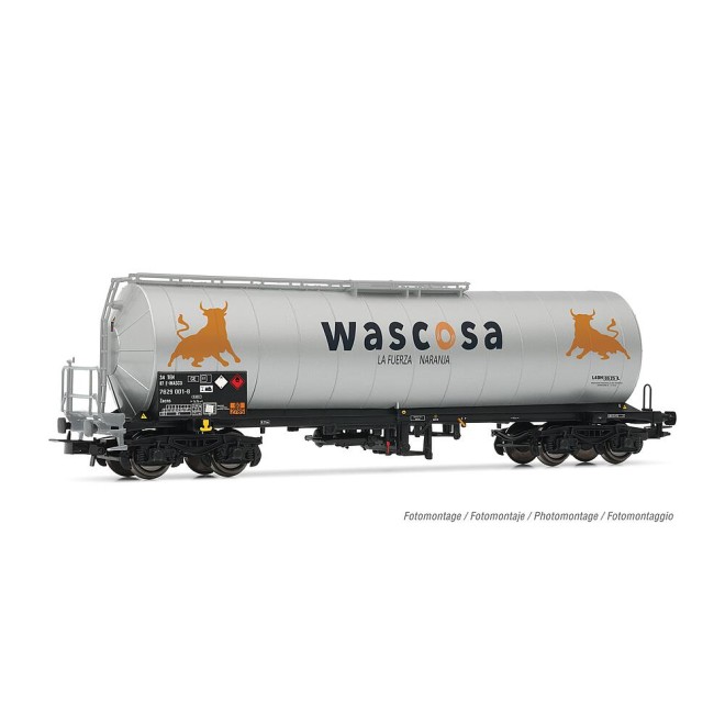 Rivarossi HR6638 - WASCOSA, 4-achs. Kesselwagen Zacns