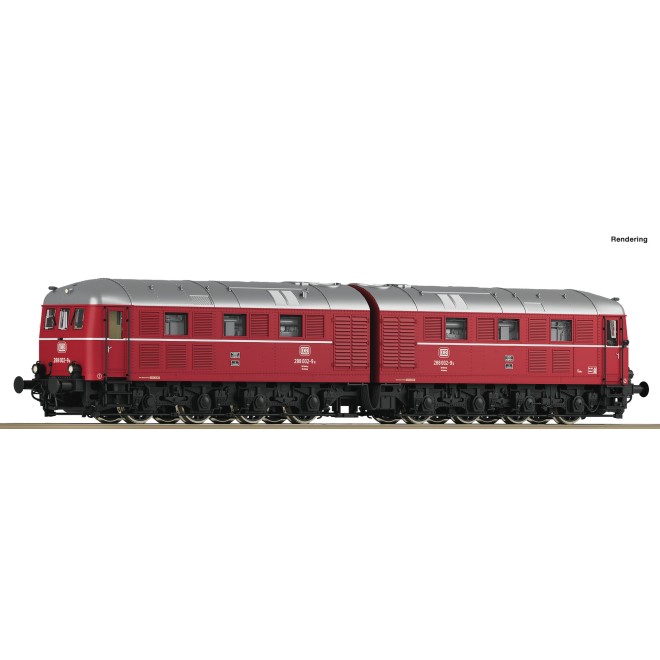 Roco 70116 - Dieselelektrische Doppellokomotive 288 002-9, DB