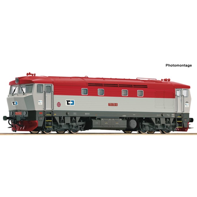 Roco 70927 - Diesellokomotive 751 176-9, CD Cargo