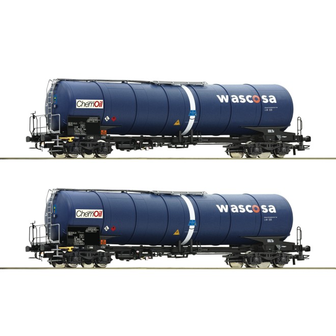 Roco 77046 - 2-tlg. Set: Kesselwagen, Chemoil