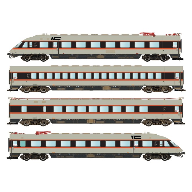 L.S. Models LS16502S - Triebzug ET 403, 4-tlg. DB, Ep.IVa, IC, AC Sound