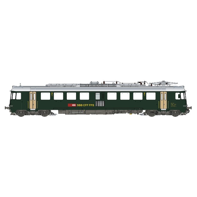 L.S. Models LS17055S - Triebwagen Rbe 4/4 (1461) SBB, Ep.Vb, Sound