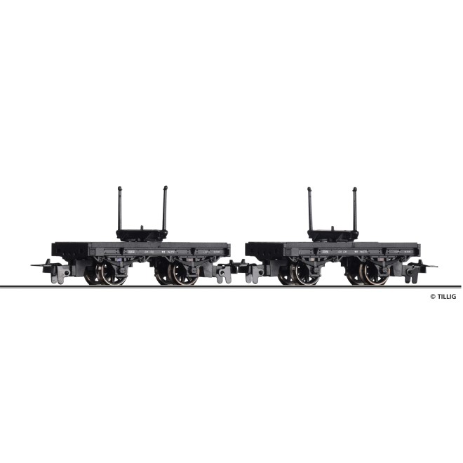 Tillig 15994 - Drehschemelwagenpaar der NKB, H0m