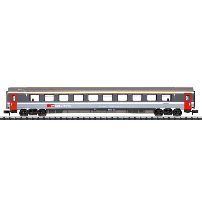 Minitrix 18442 - EuroCity Großraumw. Apm SBB