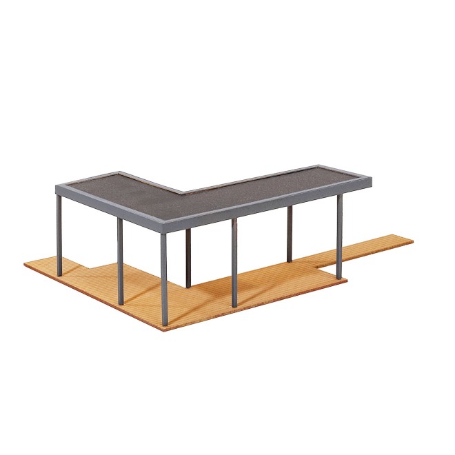 Kibri 38345 - H0 Überdachte Terrasse