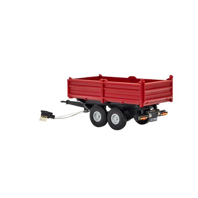 Viessmann 8214 - H0 Tandem Kipper, rot, Funkti