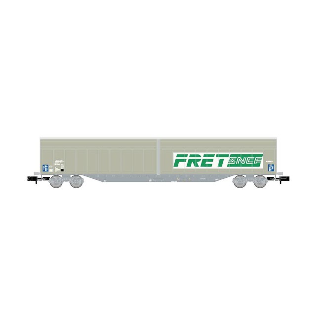 Arnold HN6636 - SNCF, 4-achs. Schiebewandwagen Habbins