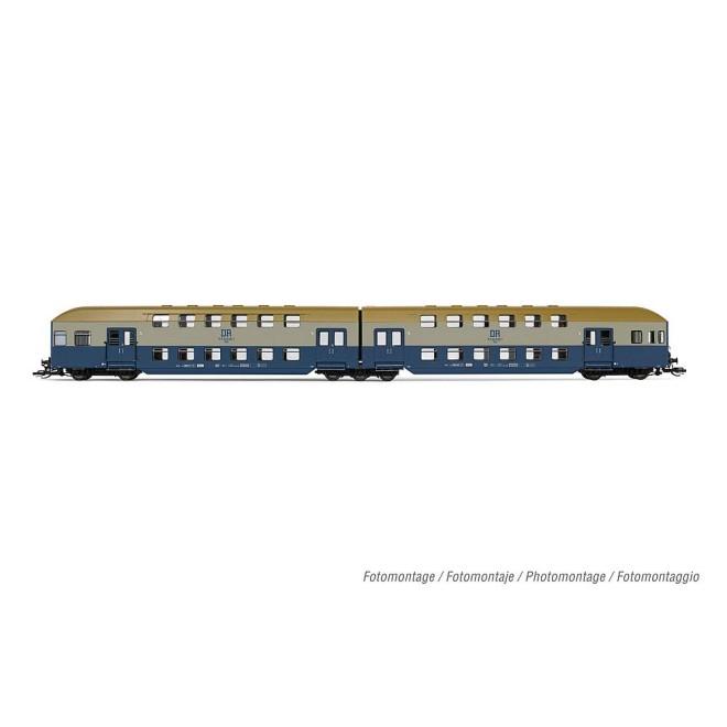 Arnold HN9522 - DR, 2-tlg. Doppelstockeinheit mit Steuerabteil