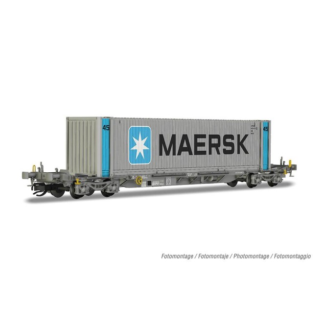 Arnold HN9739 - WA, 4-achs. Containerwagen Sffgmss IFA
