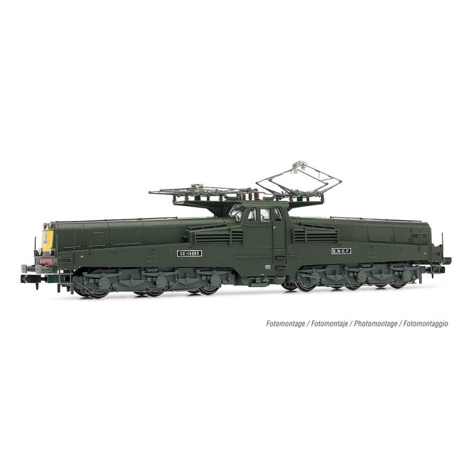 Arnold HN2548 - SNCF, Elektrolokomotive CC 14004, mit 4 Scheinwerfern, Grün