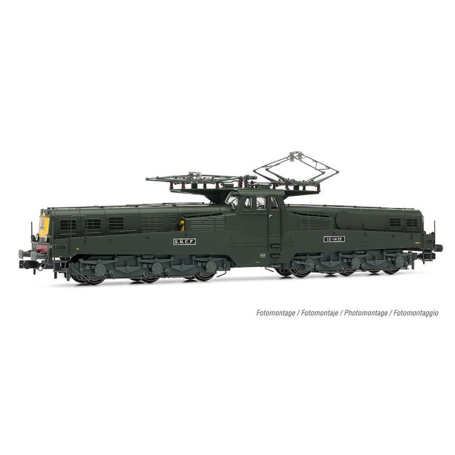 Arnold HN2550S - SNCF, Elektrolokomotive CC 14004, mit 2 Scheinwerfern, Grün