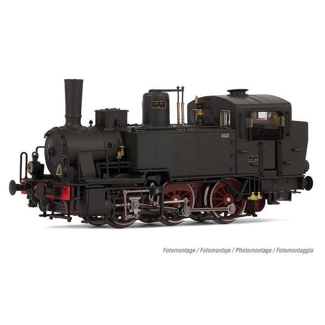 Rivarossi HR2787 - FS, Dampflokomotive Gr. 835, öllampen, Wasserkasten mit Nieten