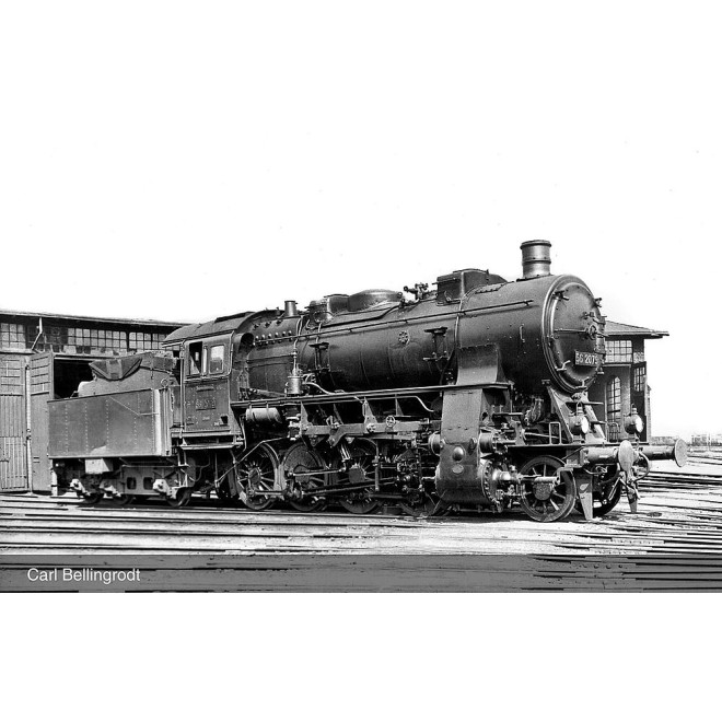 Rivarossi HR2891S - DG, Dampflokomotive Baureihe 56.20, dreidomiger Kessel, Schwarz/Rot