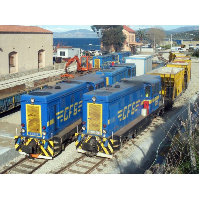 Bemo 1220929 - CFG 60009 Diesellok L45H Korsika