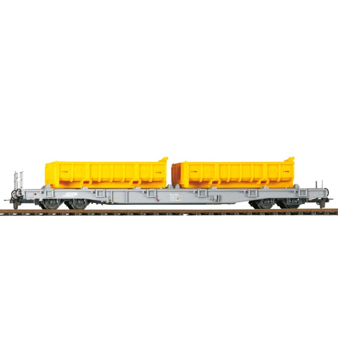 Bemo 2281103 - RhB Rp-w 8353 Vereina-Aushubwagen