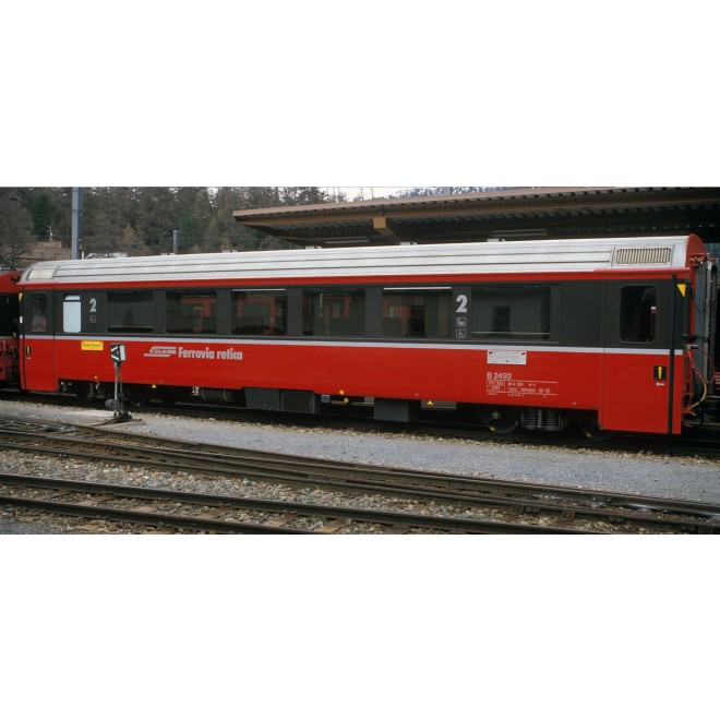 Bemo 3244101 - RhB B 2491 Einheitswagen IV