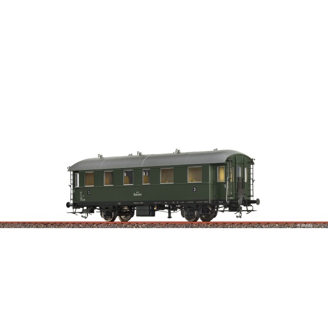 Brawa 45535 - H0 Einheits-Nebenbahnwagen Ciph BBÖ