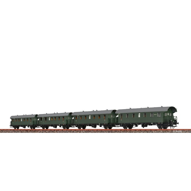 Brawa 46824 - H0 Personenwagen BPwif / Bib / ABib und Bib DB