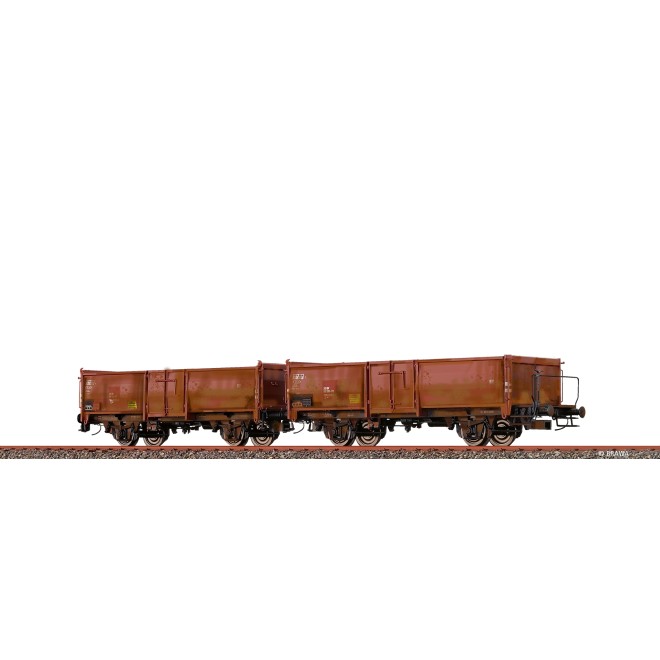 Brawa 48640 - H0 Offene Güterwagen E037 SBB, mit Ladegut