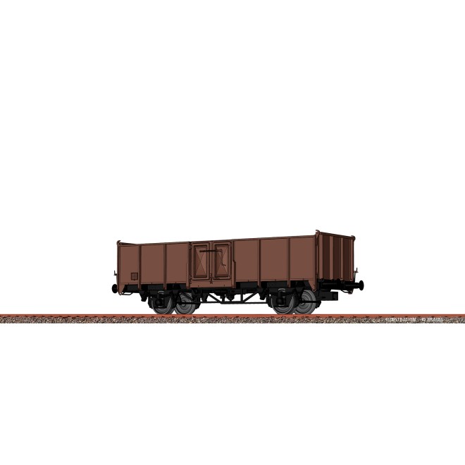 Brawa 50075 - H0 Offener Güterwagen Es ÖBB